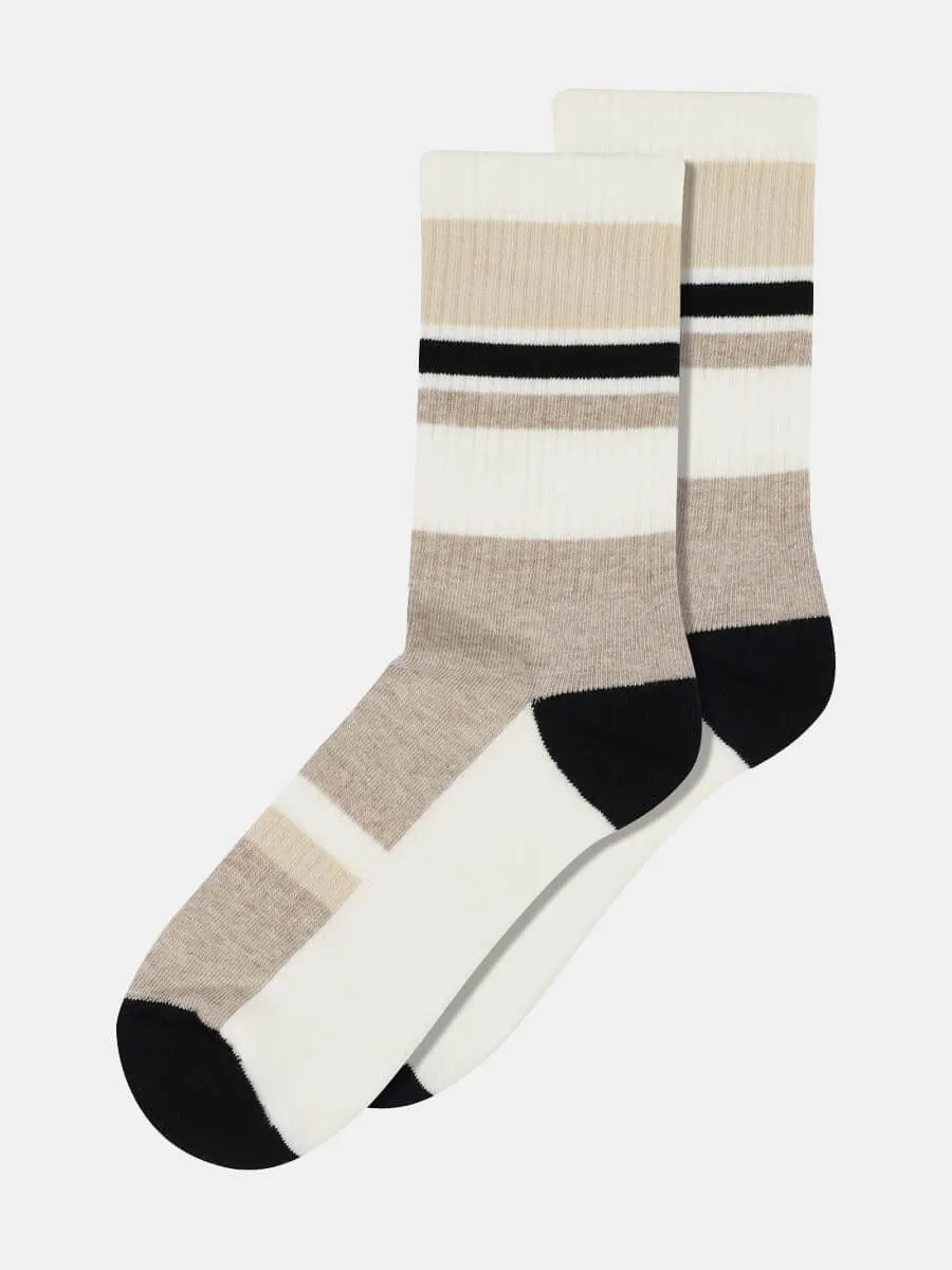 Sofi Ankle Socks - Beige Melange