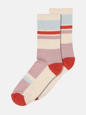 Sofi Ankle Socks - Silver Pink