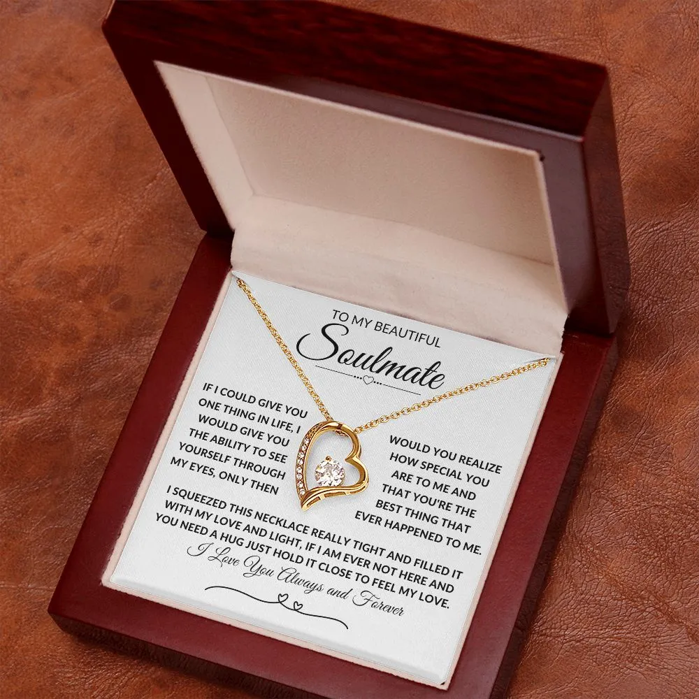 Soulmate I Squeezed This Necklace Really Tight