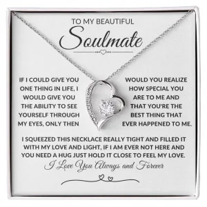 Soulmate I Squeezed This Necklace Really Tight