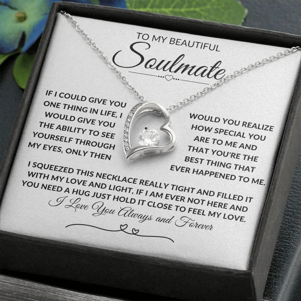 Soulmate I Squeezed This Necklace Really Tight