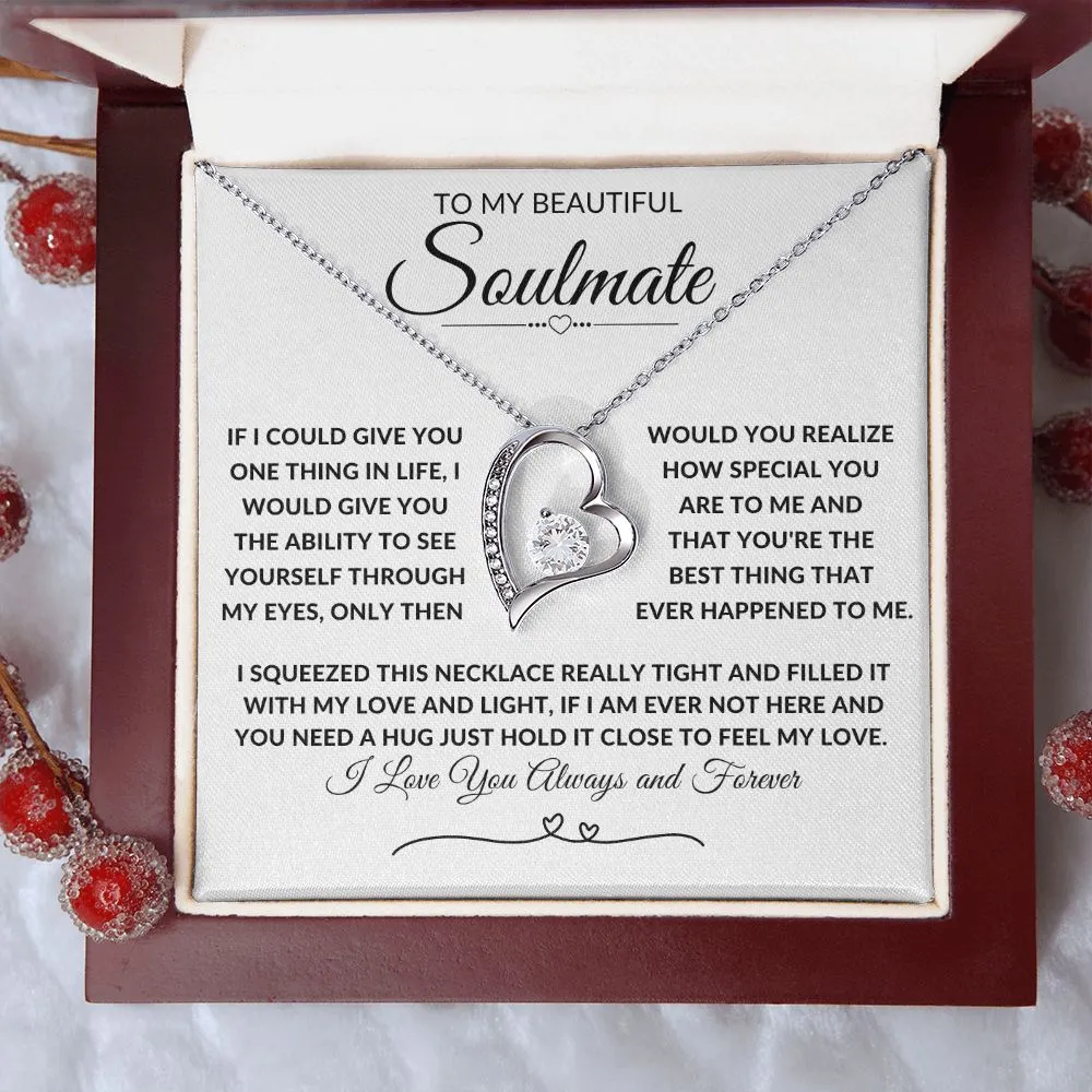 Soulmate I Squeezed This Necklace Really Tight