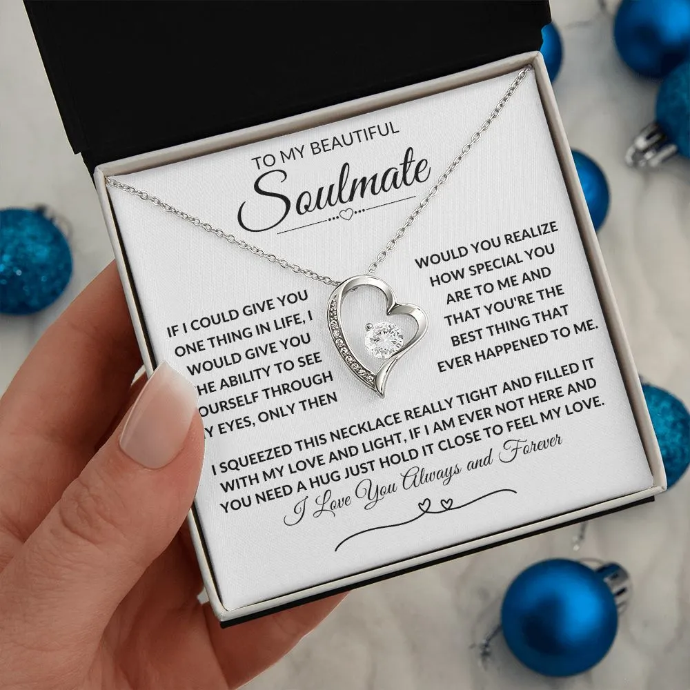 Soulmate I Squeezed This Necklace Really Tight