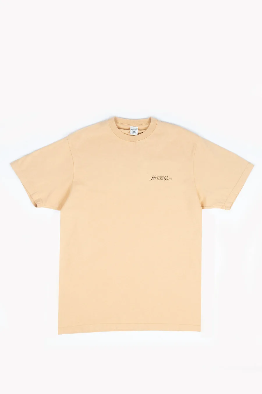 SPORTY AND RICH RIZZOLI T-SHIRT CAMEL