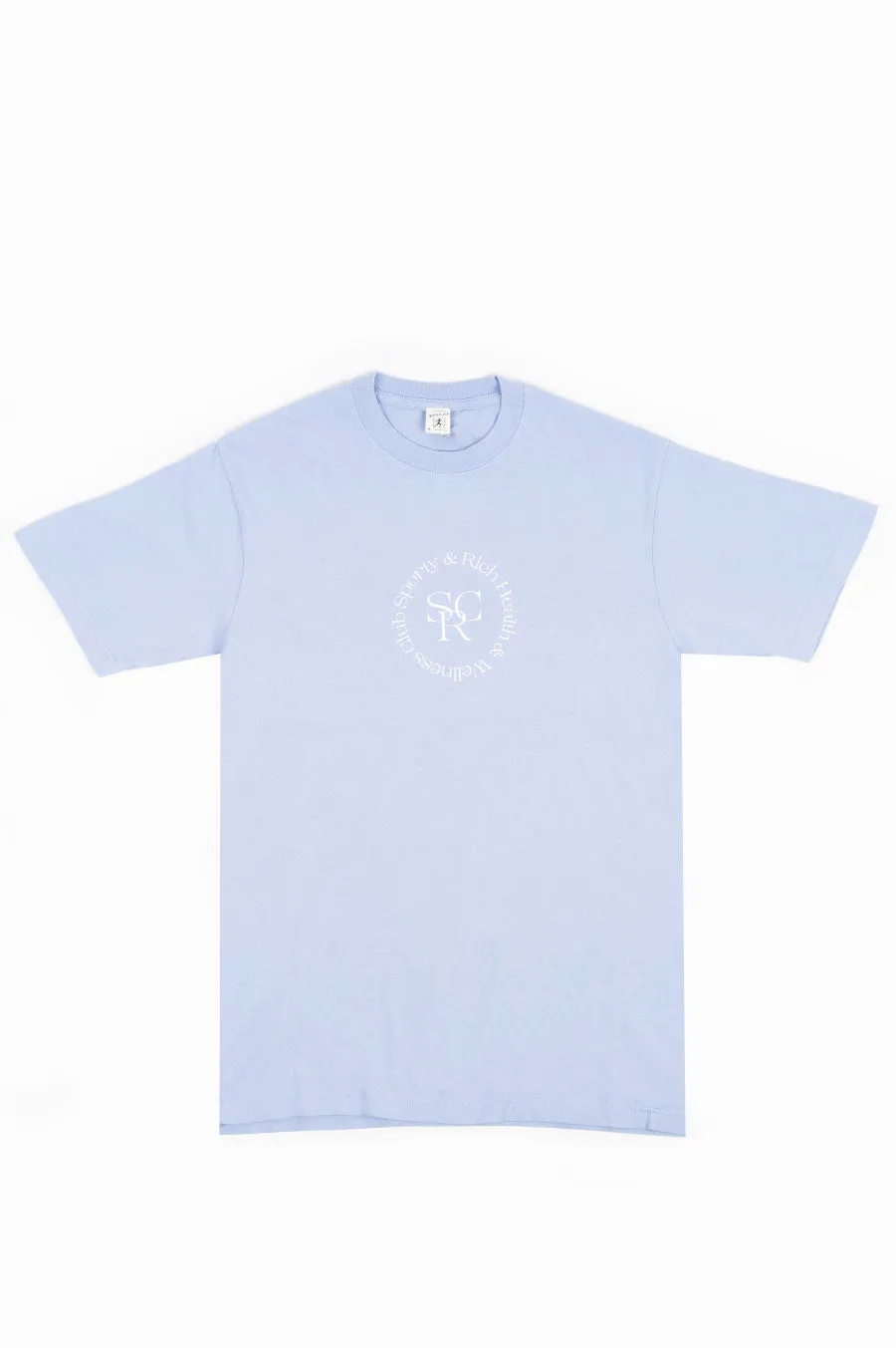 SPORTY AND RICH SRHWC T-SHIRT HYDRANGEA