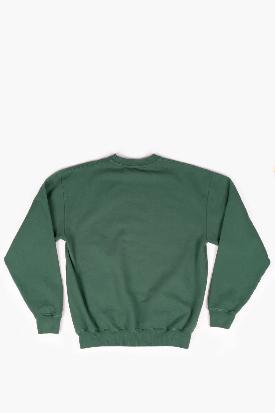 SPORTY AND RICH WELLNESS IVY CREWNECK BRITISH RACING GREEN