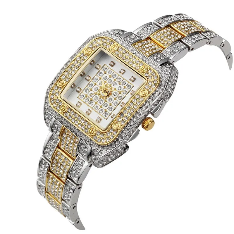 Square Pattern Quartz Fashion Women's Watch