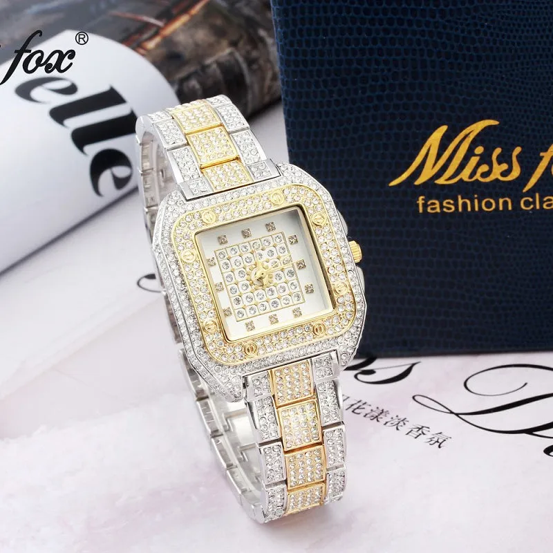 Square Pattern Quartz Fashion Women's Watch