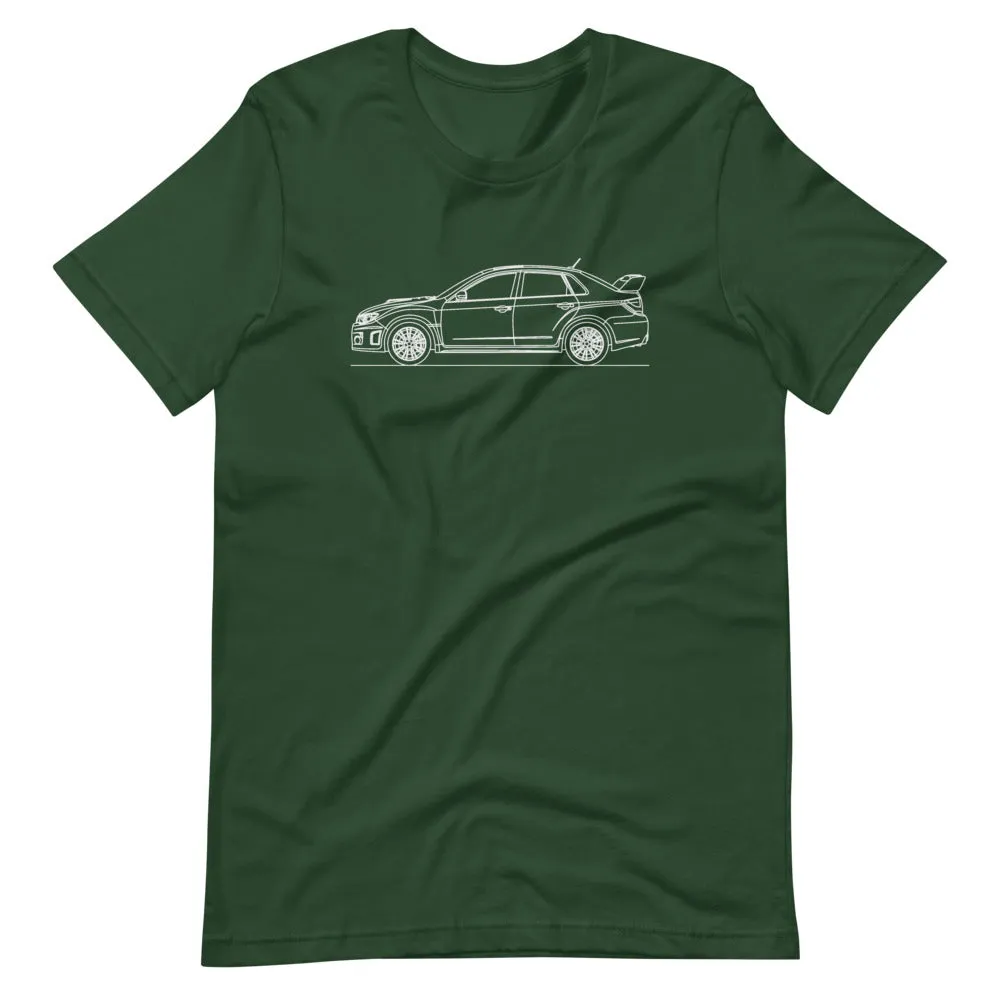 Subaru WRX STI Sedan Outline T-shirt