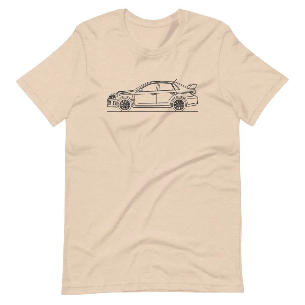 Subaru WRX STI Sedan Outline T-shirt