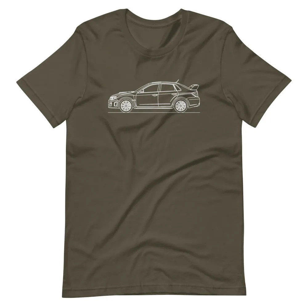 Subaru WRX STI Sedan Outline T-shirt