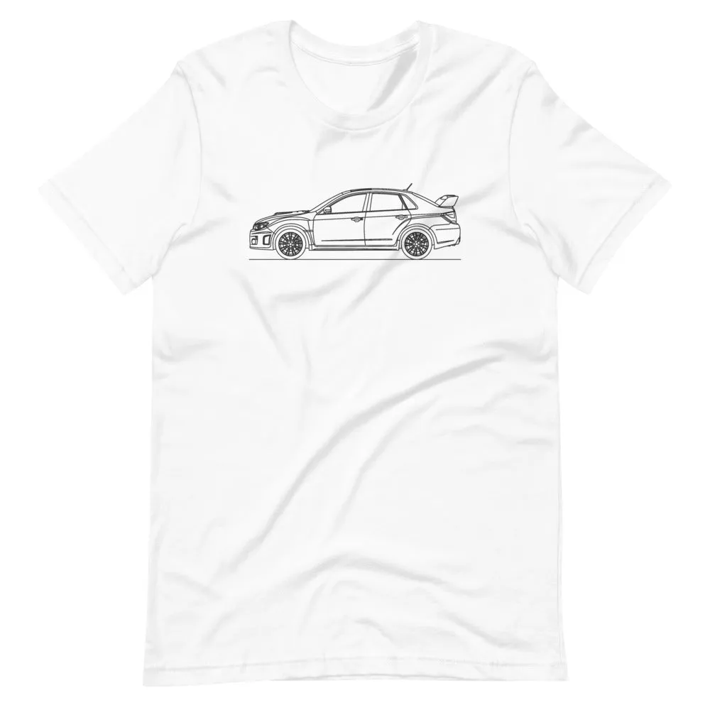 Subaru WRX STI Sedan Outline T-shirt