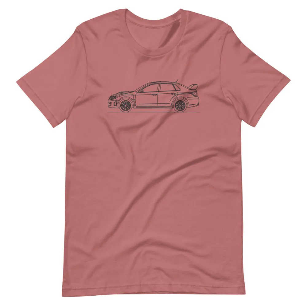 Subaru WRX STI Sedan Outline T-shirt