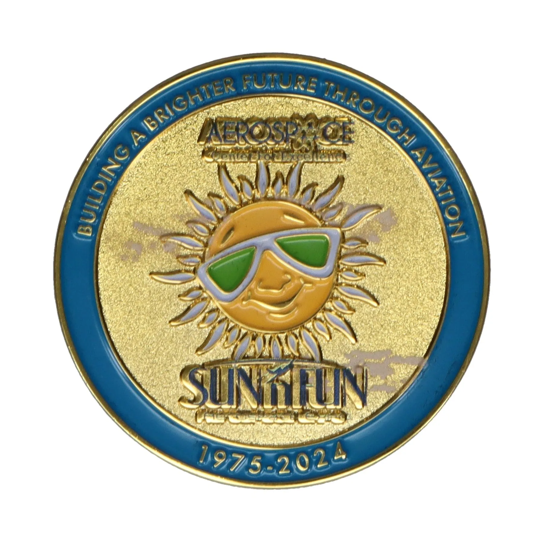 SUN 'n FUN 50th Challenge Coin