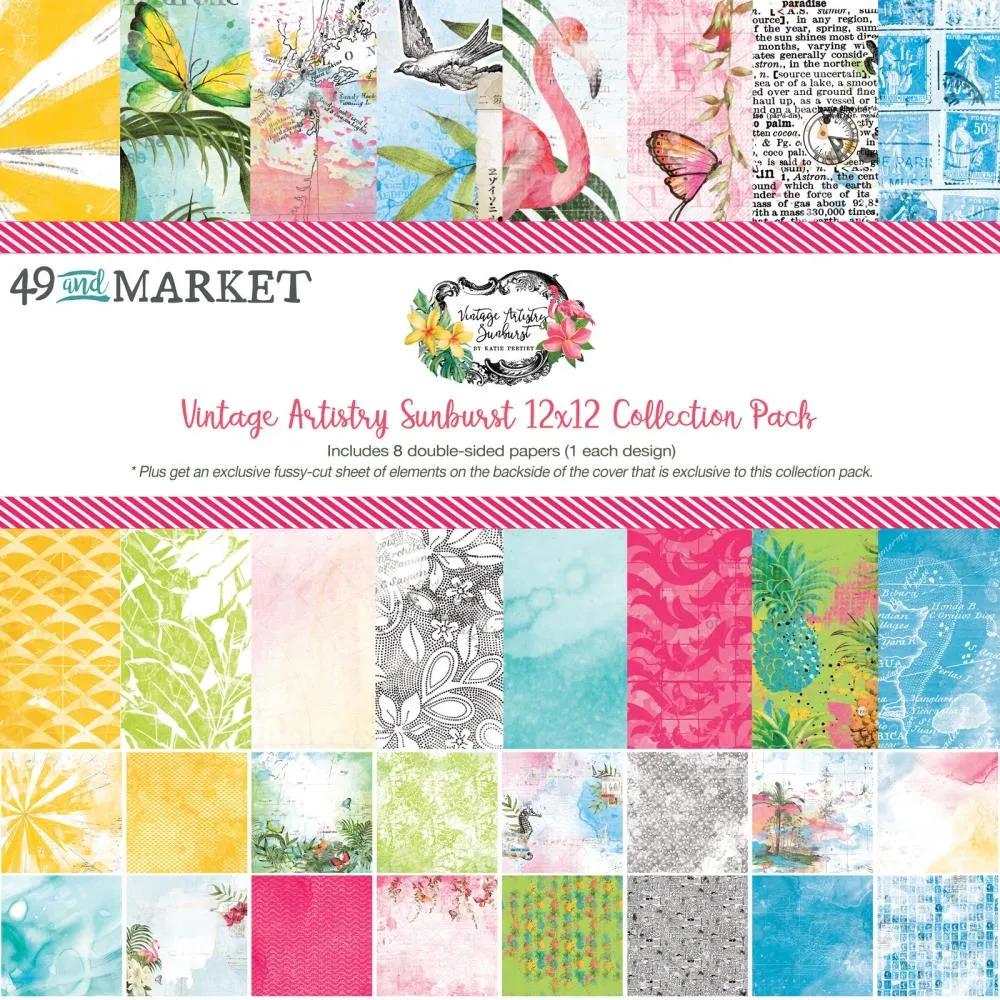 Sunburst - 12x12” Collection Pack sun-24630 49 & Market