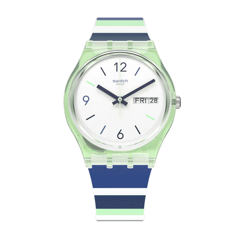 Swatch Sky Zebra Originals Gent 34mm GG711 watch