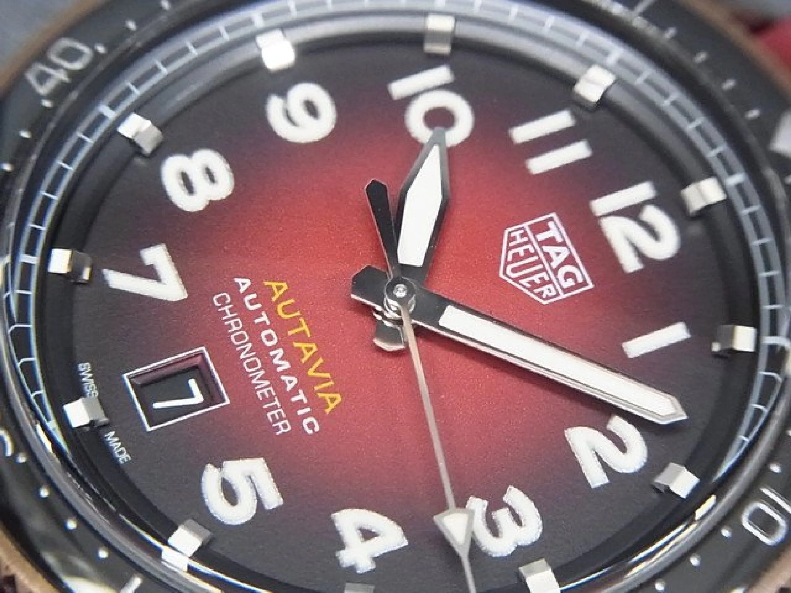 TAG HEUER Autavia Special edition bronze 42 MM WBE5192 Genuine goods Mens 170059424
