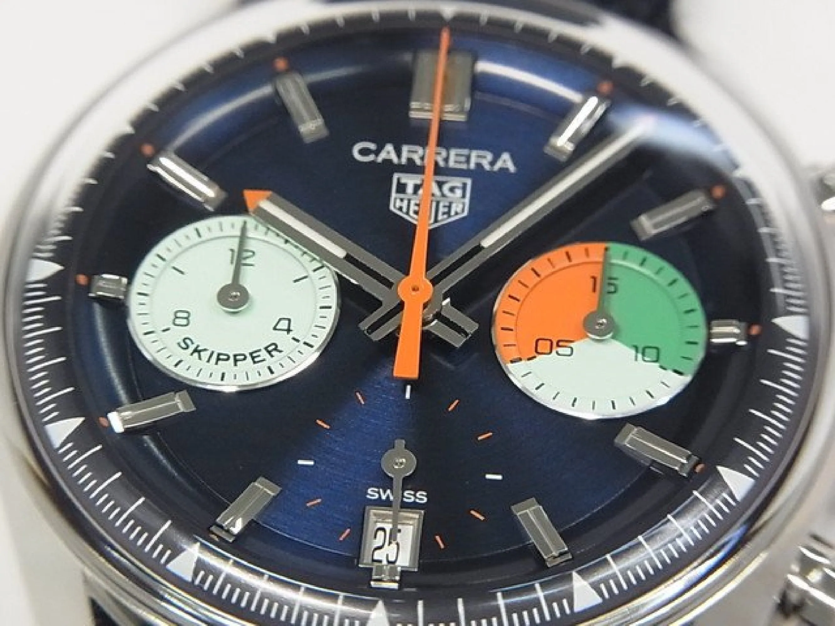 TAG HEUER Carrera Chronograph Skipper CBS2213.FN6002 Genuine goods Mens 180365896