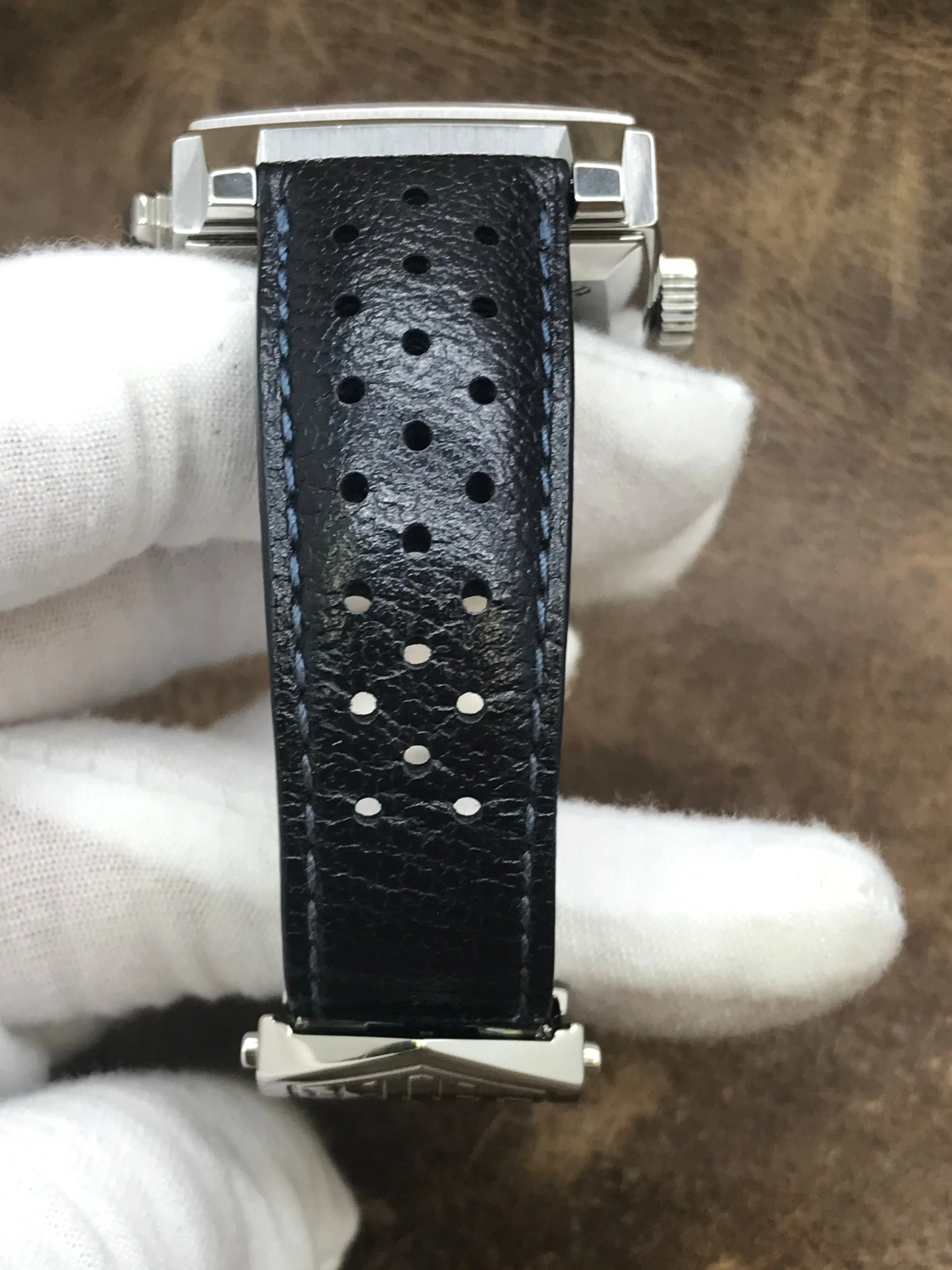 TAG Heuer Monaco Steve Mcqueen CAW211D-0 Blue and White Dial Automatic Men's Watch