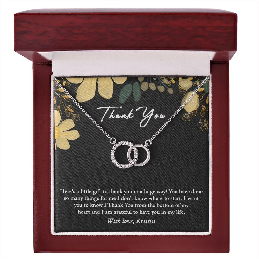 Thank You Gift Necklace