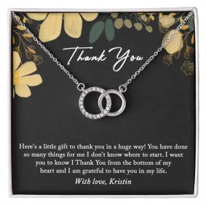 Thank You Gift Necklace