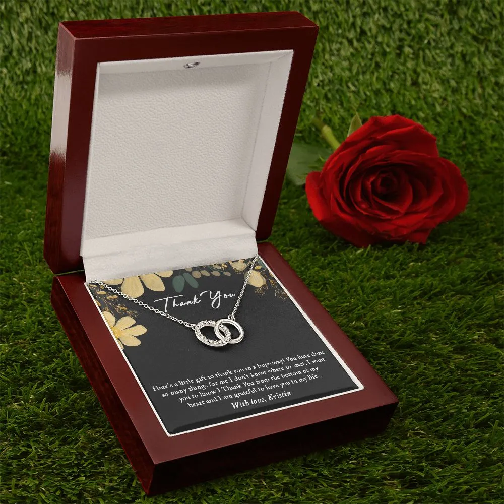 Thank You Gift Necklace