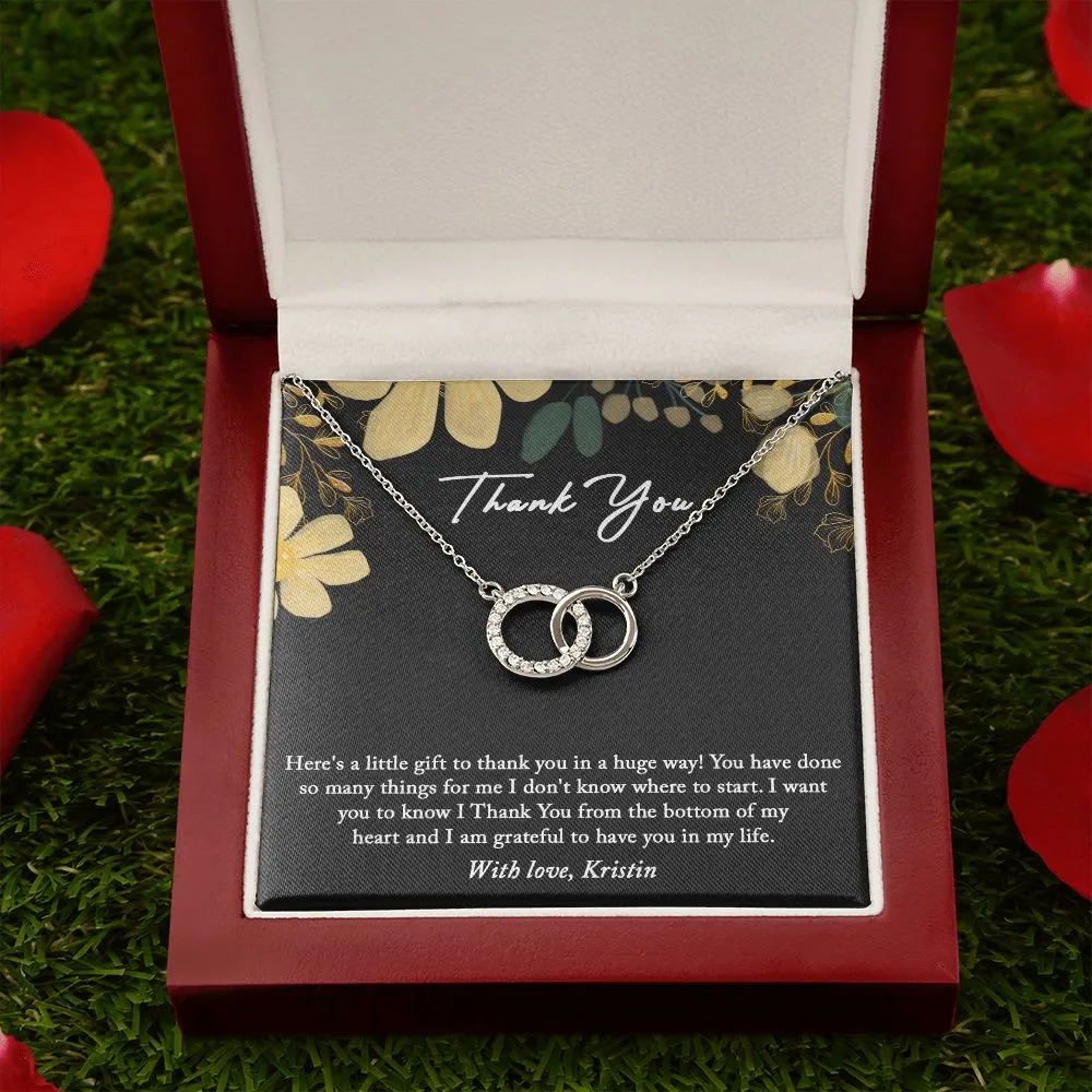 Thank You Gift Necklace