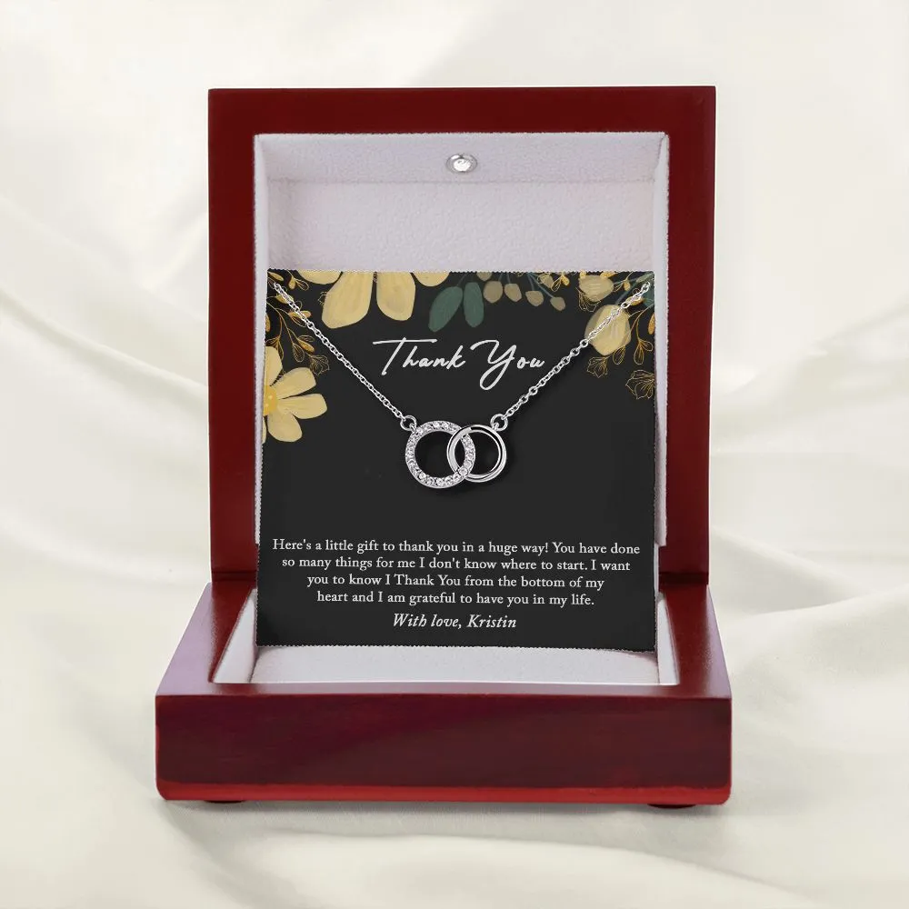 Thank You Gift Necklace