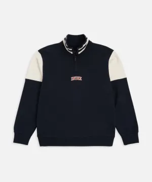 The Luxemburg Track Top - Navy