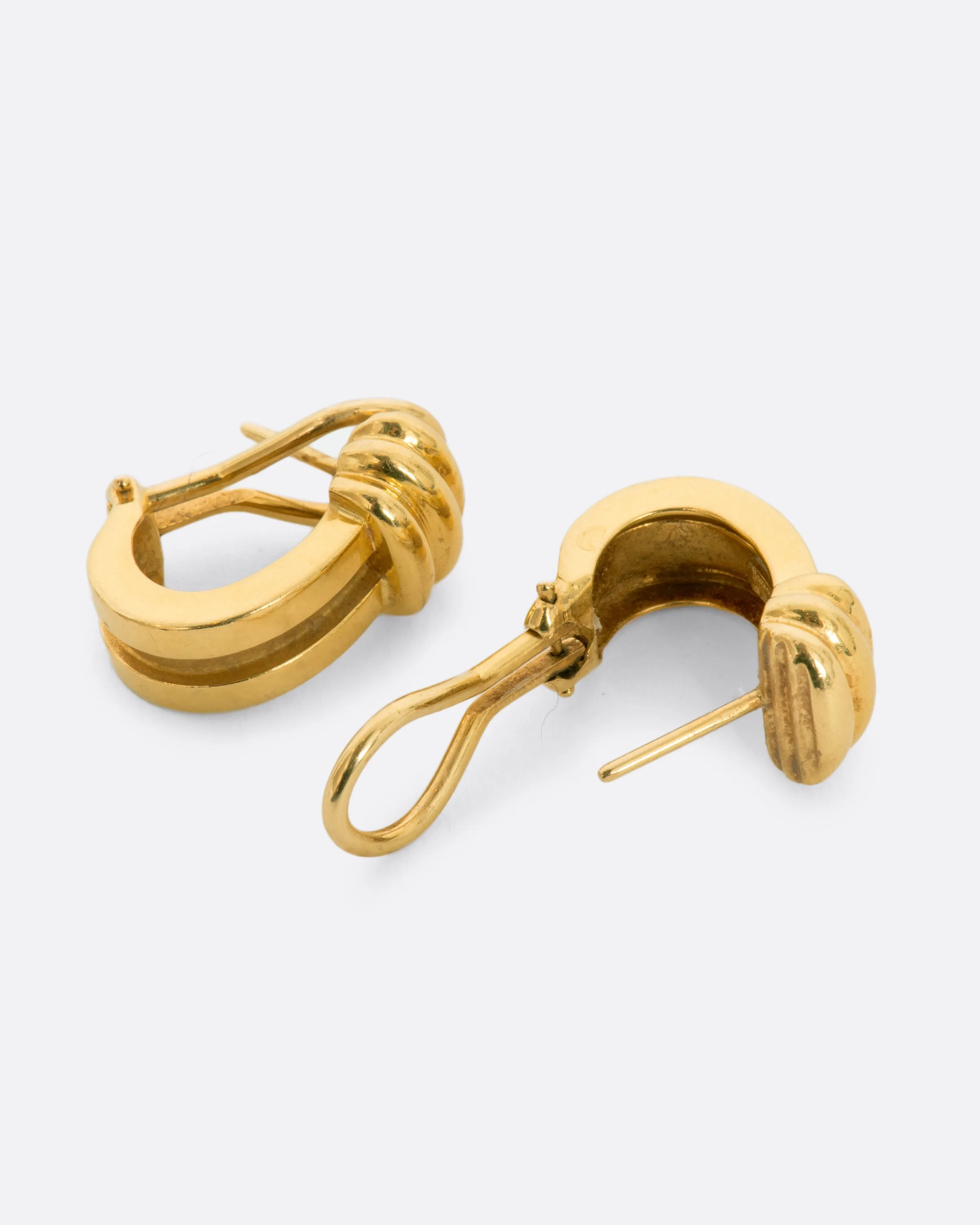 Tiffany & Co Huggie Loop Earrings