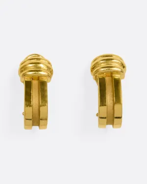 Tiffany & Co Huggie Loop Earrings