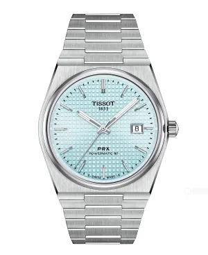 Tissot PRX Powermatic 80, 40mm Ice Blue Dial - T137.407.11.351.00