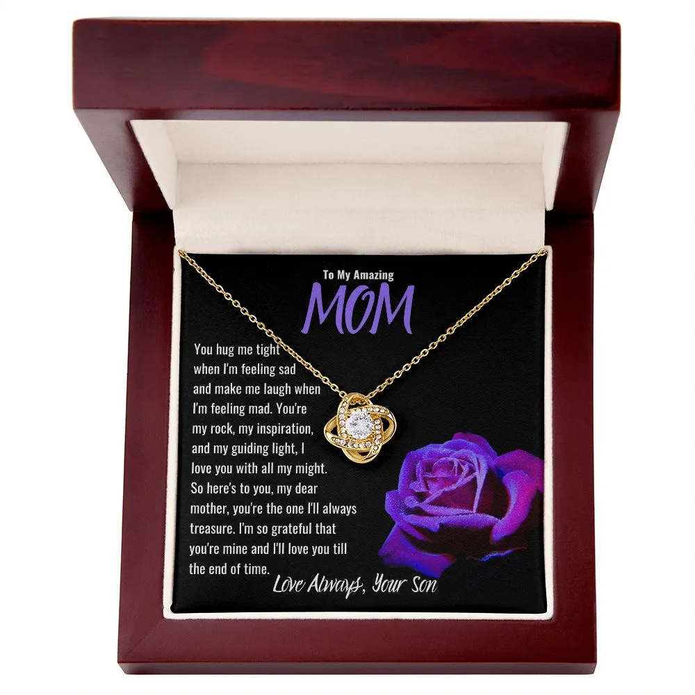 To My Amazing Mom You Hug Me Tight