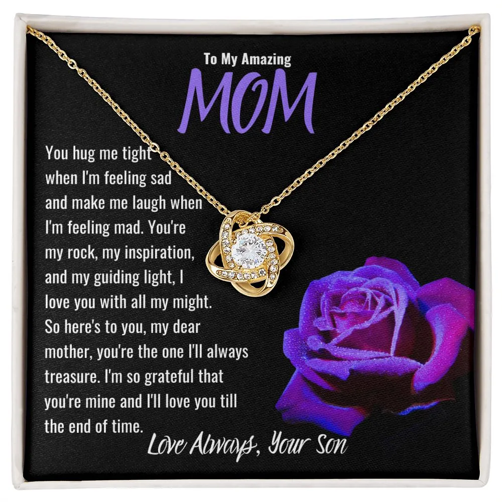 To My Amazing Mom You Hug Me Tight