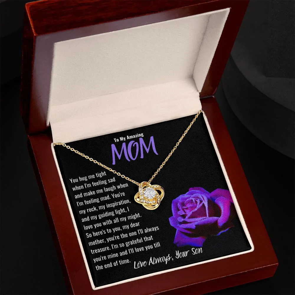 To My Amazing Mom You Hug Me Tight