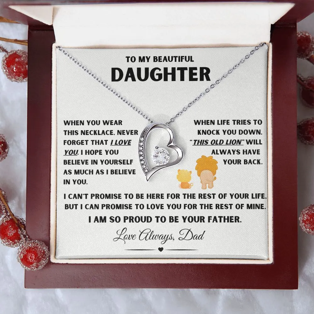To My Daughter When Life Knocks You Down, This Old Lion