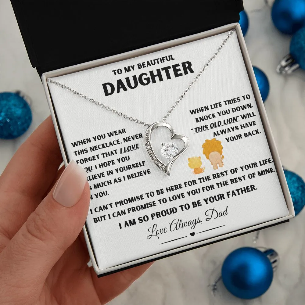 To My Daughter When Life Knocks You Down, This Old Lion