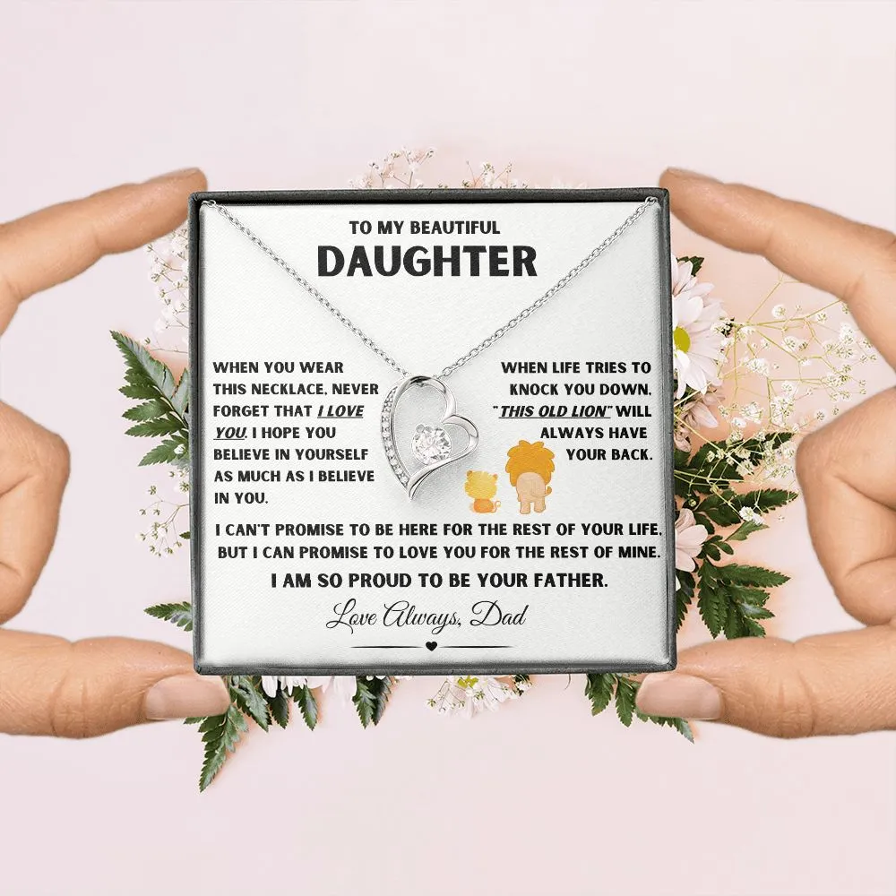 To My Daughter When Life Knocks You Down, This Old Lion