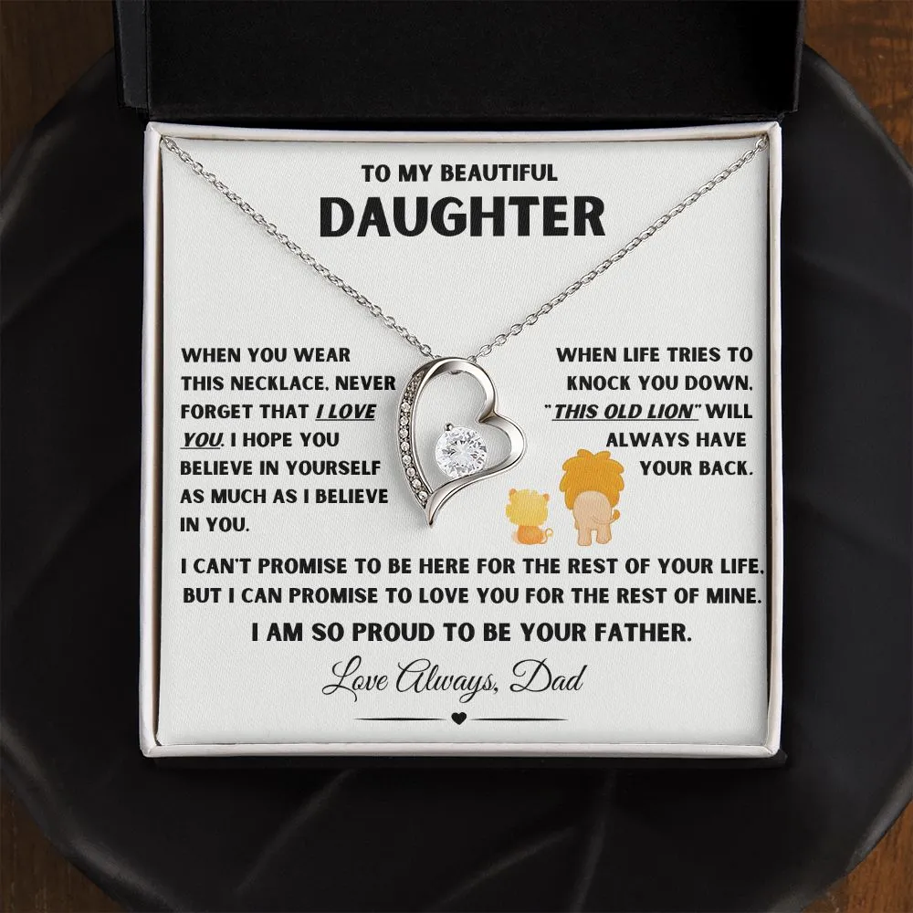 To My Daughter When Life Knocks You Down, This Old Lion