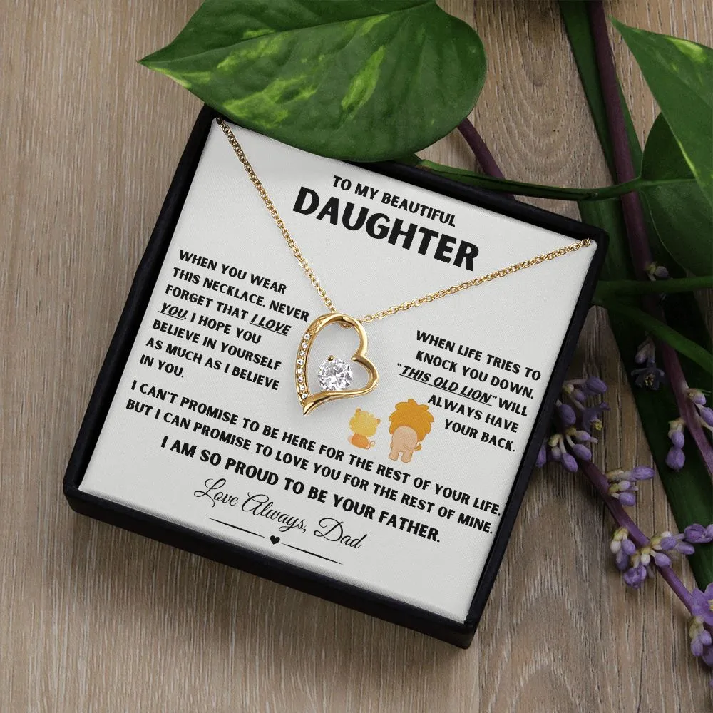 To My Daughter When Life Knocks You Down, This Old Lion