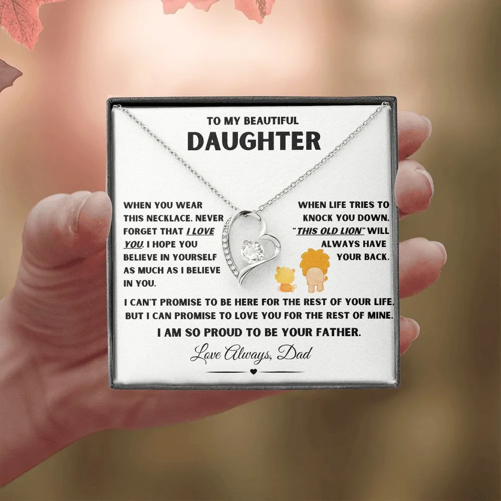 To My Daughter When Life Knocks You Down, This Old Lion