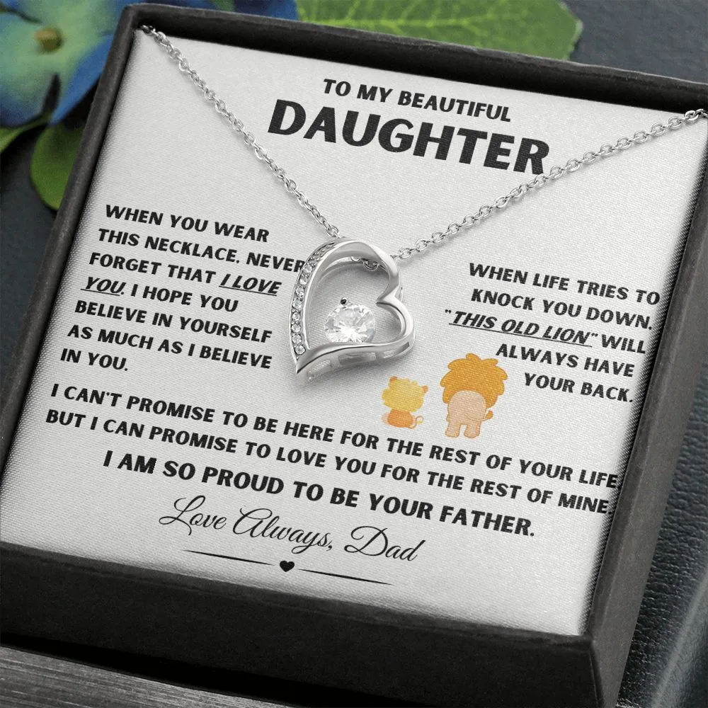 To My Daughter When Life Knocks You Down, This Old Lion