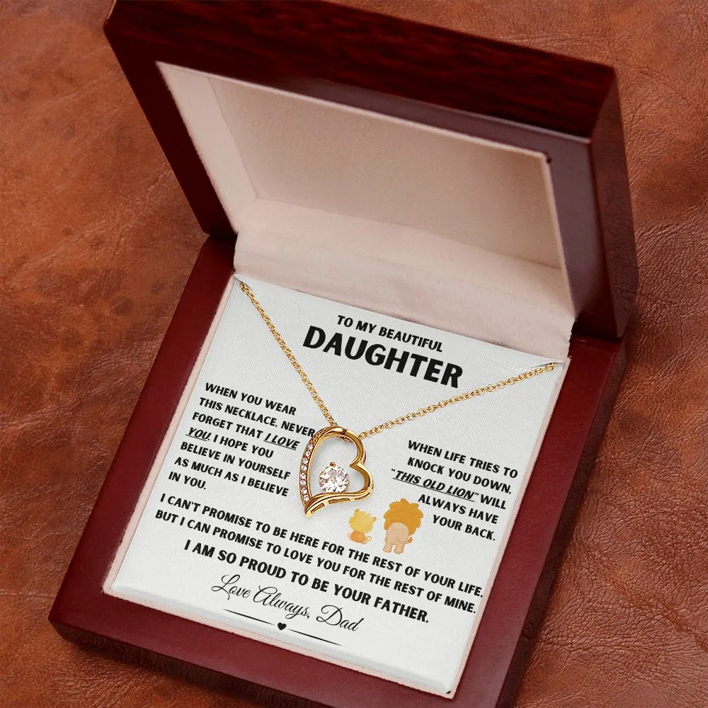 To My Daughter When Life Knocks You Down, This Old Lion
