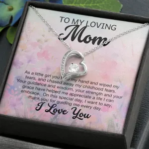 To My Loving Mom l Forever Love Necklace