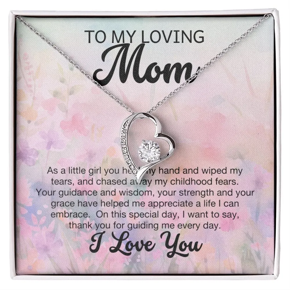 To My Loving Mom l Forever Love Necklace