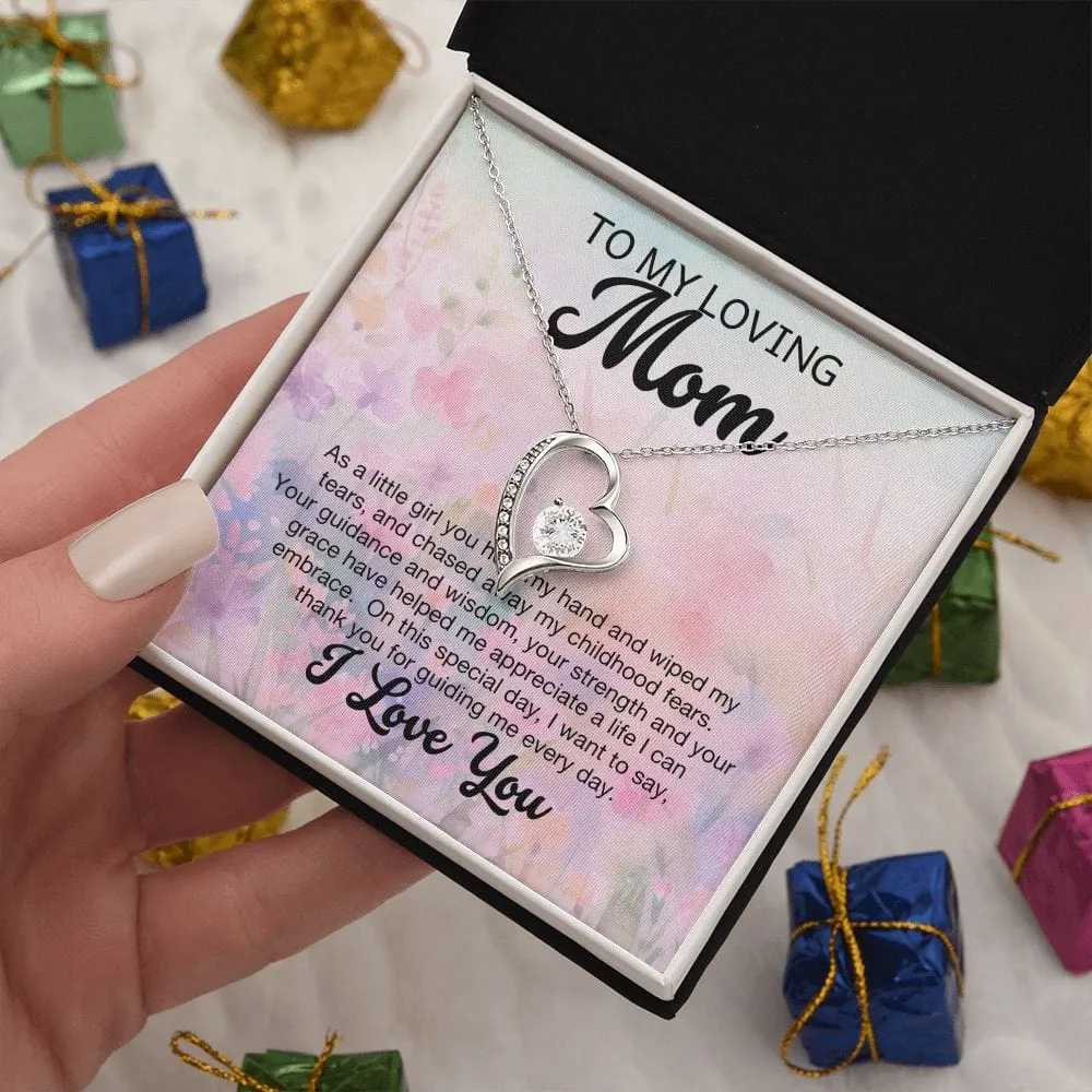 To My Loving Mom l Forever Love Necklace