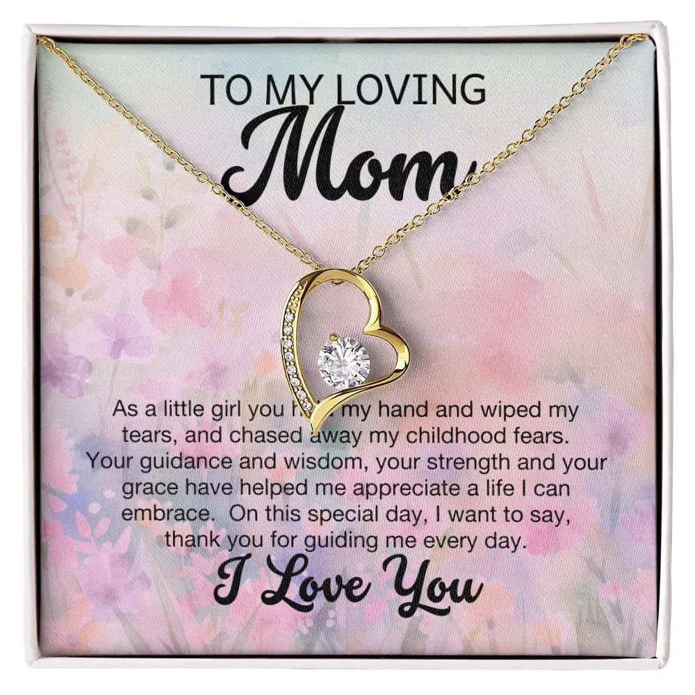 To My Loving Mom l Forever Love Necklace