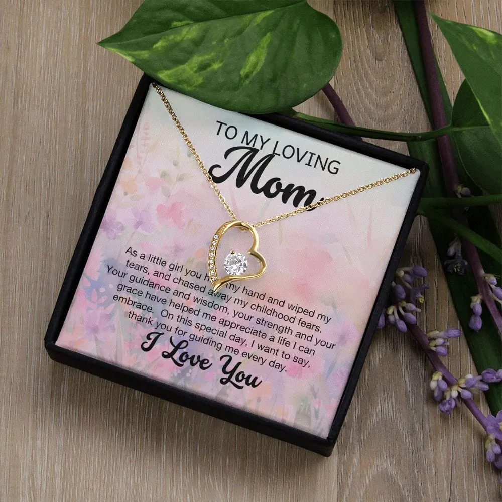 To My Loving Mom l Forever Love Necklace