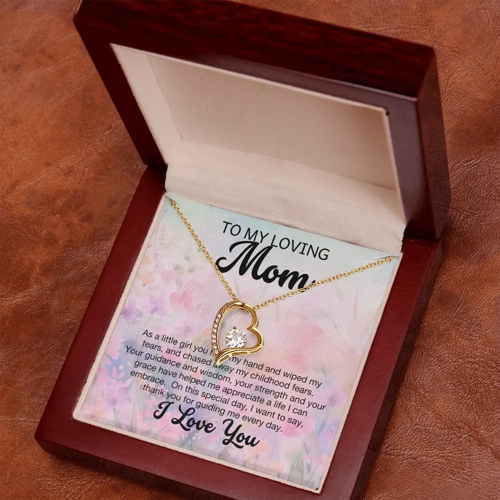 To My Loving Mom l Forever Love Necklace