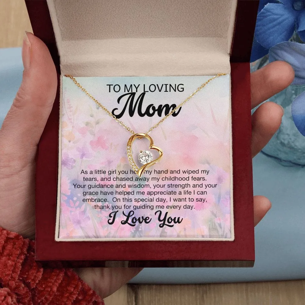 To My Loving Mom l Forever Love Necklace